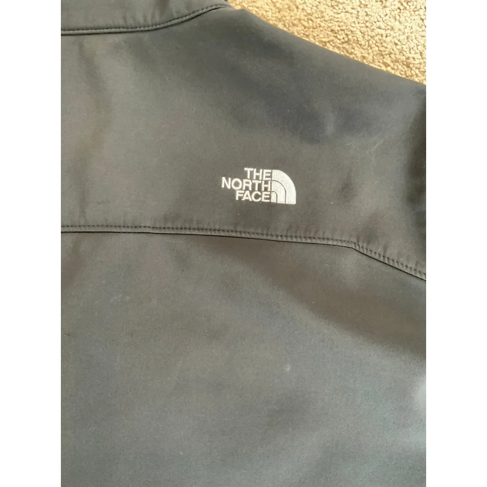 The North Face Men's Black White Logo Jacket Size XXL Gorpcore Outdoor Versatile